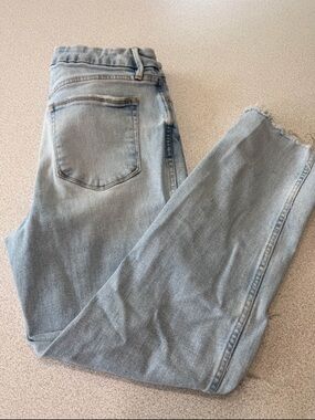 Good American Distressed Skinny Jeans Size 14/32
